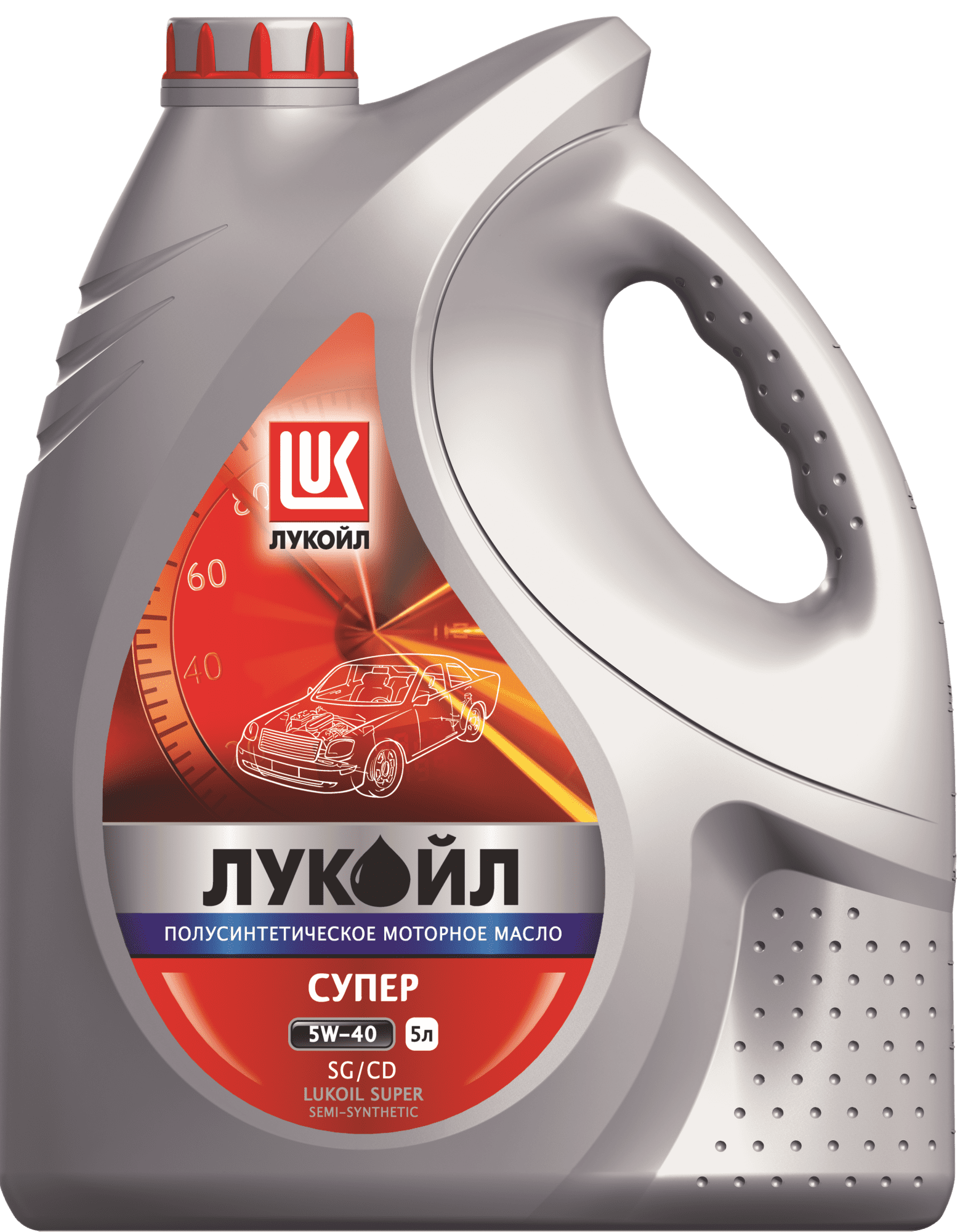 Моторное масло Лукойл Супер API SG/CD 5W-40, 5л